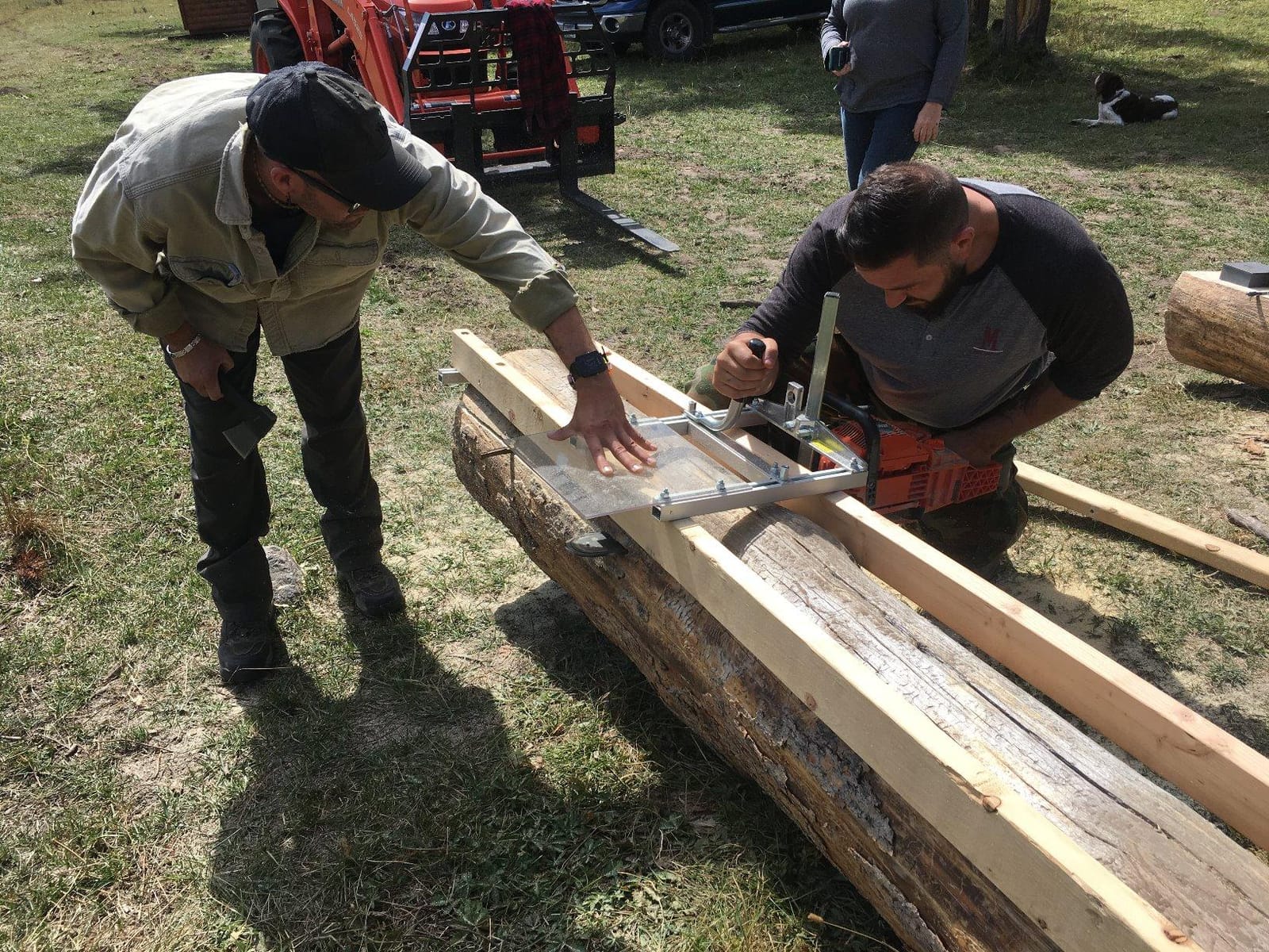 Chain Saw, Gas, 20 in. Bar, 59.8cc customer photo 2