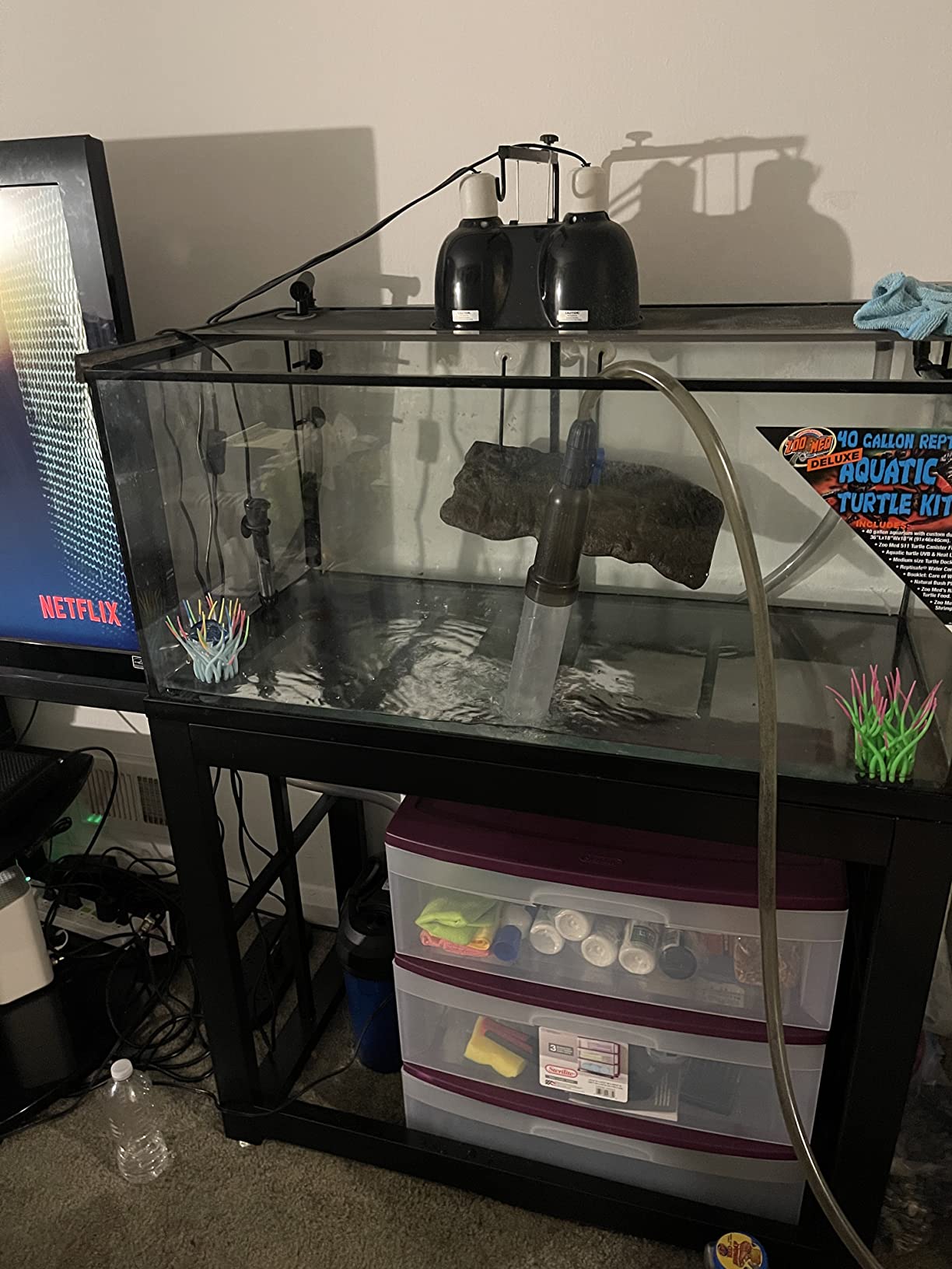 Zoo Med Turtle Clean External Canister Filter, 50-Gallon customer photo 1