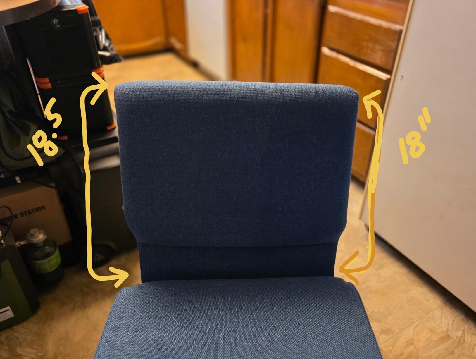 Flash Furniture 4 Pack HERCULES Series 21''W Stacking Church Chair in Burgundy Fabric - Gold Vein Frame customer photo 2