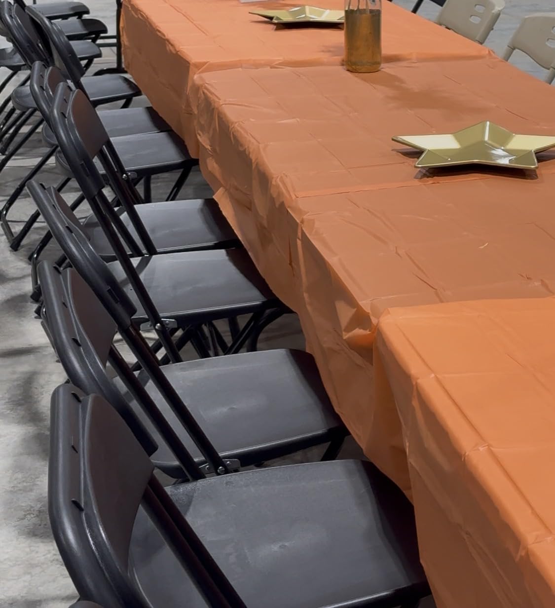 Flash Furniture Hercules Plastic Folding Event Chair, Black, 10-Pack customer photo 2