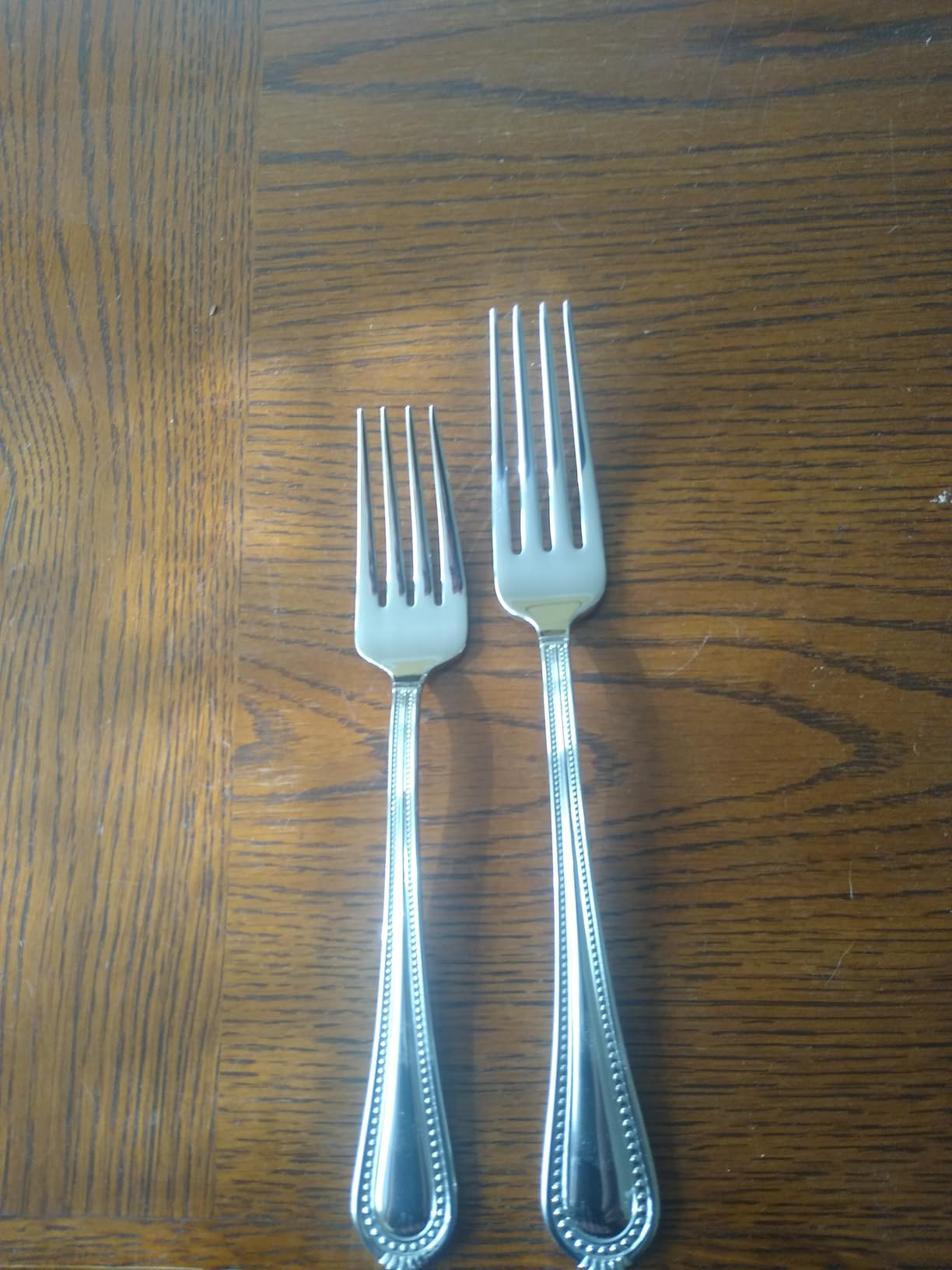 Mikasa, Gold Accent Regent Bead Flatware Service for 12, 65 Piece Set, 18/10 Stainless Steel, Silverware Set with Serving Utensils customer photo 2