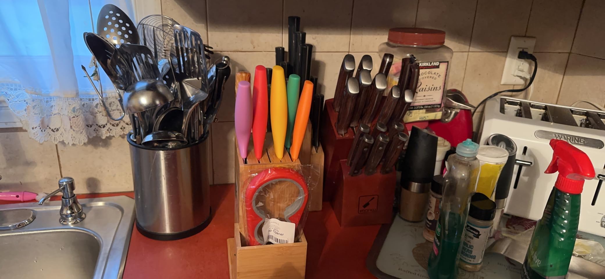 Cuisinart C55-01-12PCKS Collection 12-Piece Knife, Multicolor Advantage-Cutlery-Set, Multi-colored customer photo 2