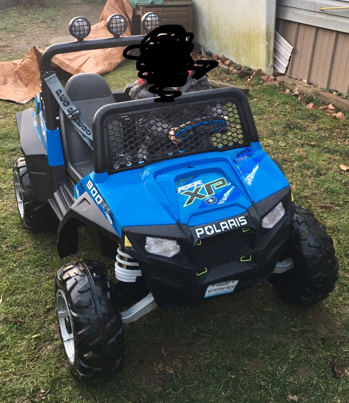 Peg Perego Polaris RZR 900 Pink Extra-Large12 Volt Ride-On UTV, Durable Design for Kids Ages 3-8 customer photo 2