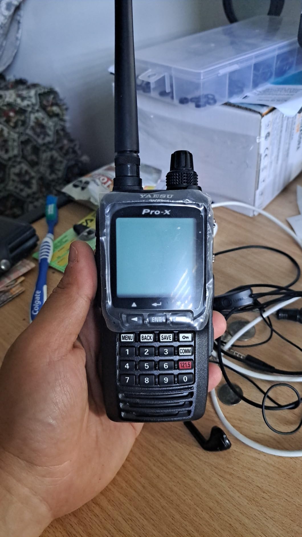 Yaesu FTA550L Handheld VHF Transceiver w/Li-Ion Battery customer photo 2