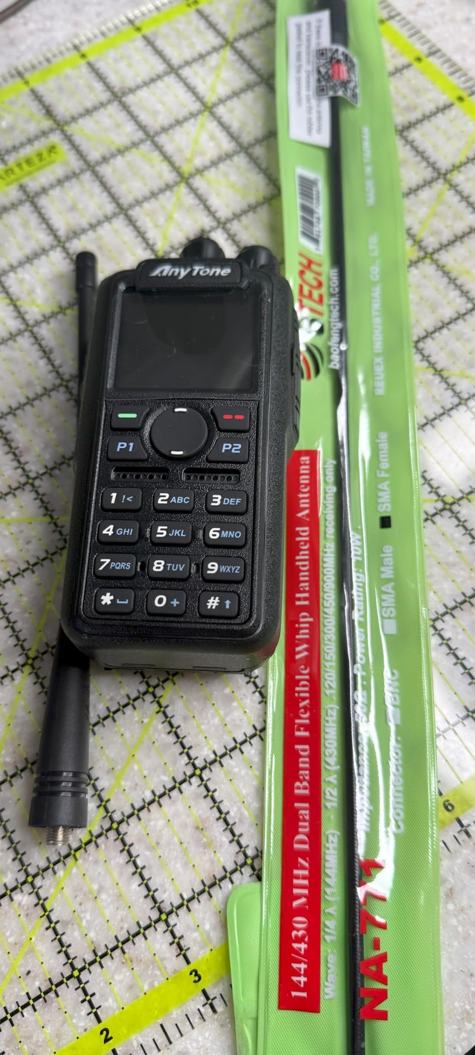 Authentic Genuine Nagoya NA-771 15.6-Inch Whip VHF/UHF (144/430Mhz) Antenna SMA-Female for BTECH and BaoFeng Radios customer photo 2