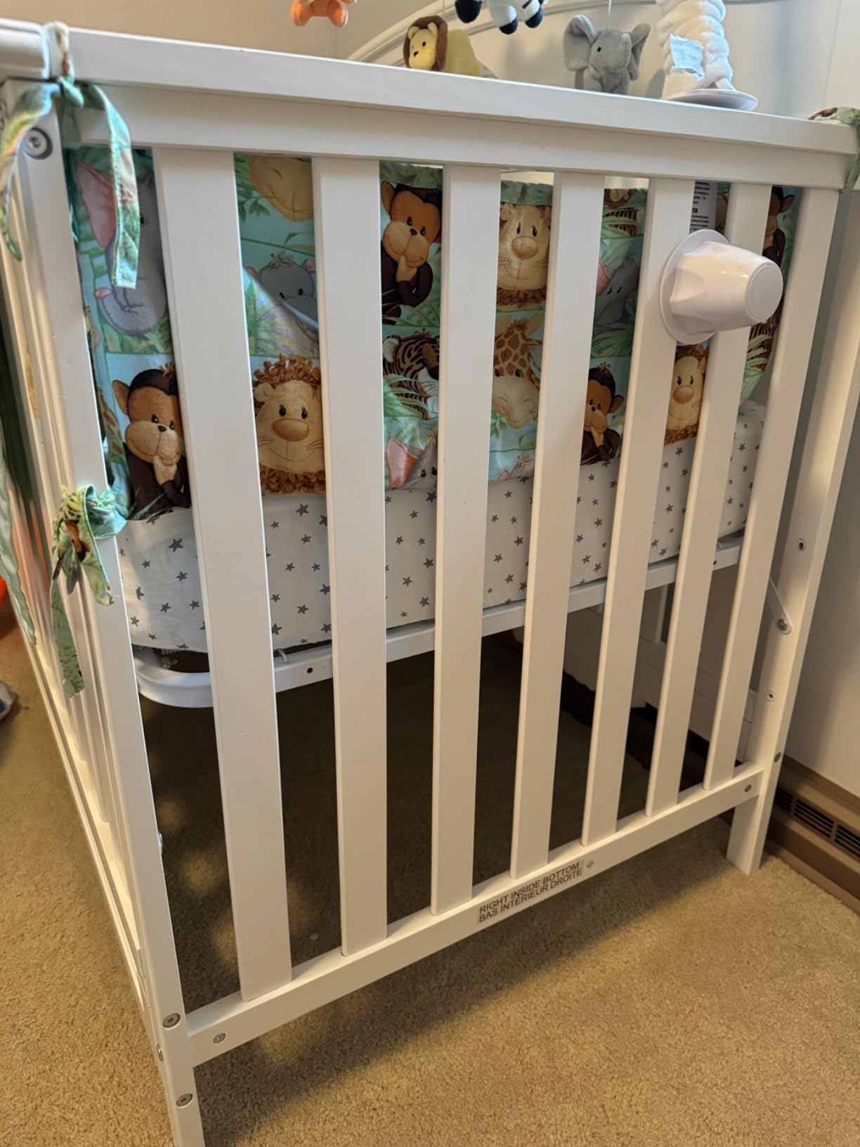 Delta Children Emery 4-in-1 Convertible Baby Crib - Greenguard Gold Certified, White customer photo 2