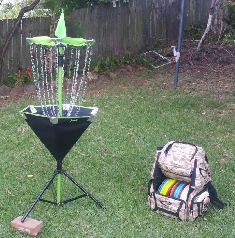 Franklin Sports Disc Golf Basket customer photo 2