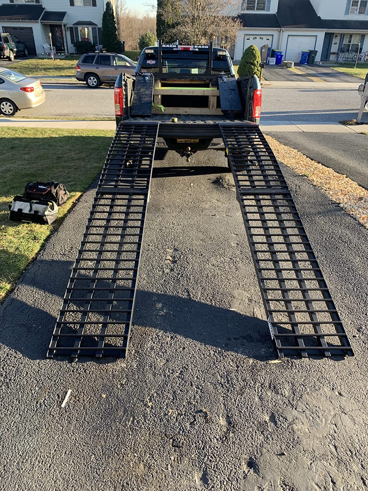 10' UTV/ATV Ramps for Loading Pickup Trucks, 2,000 lb Cap, Titan Ramps customer photo 1