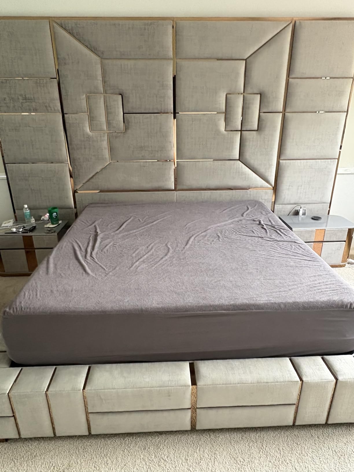 Waterproof Queen Size Mattress Protector fits Upto 17