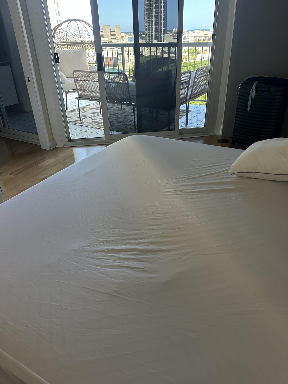 Linenspa Waterproof Mattress Protector — Breathable, Noiseless, Full customer photo 2