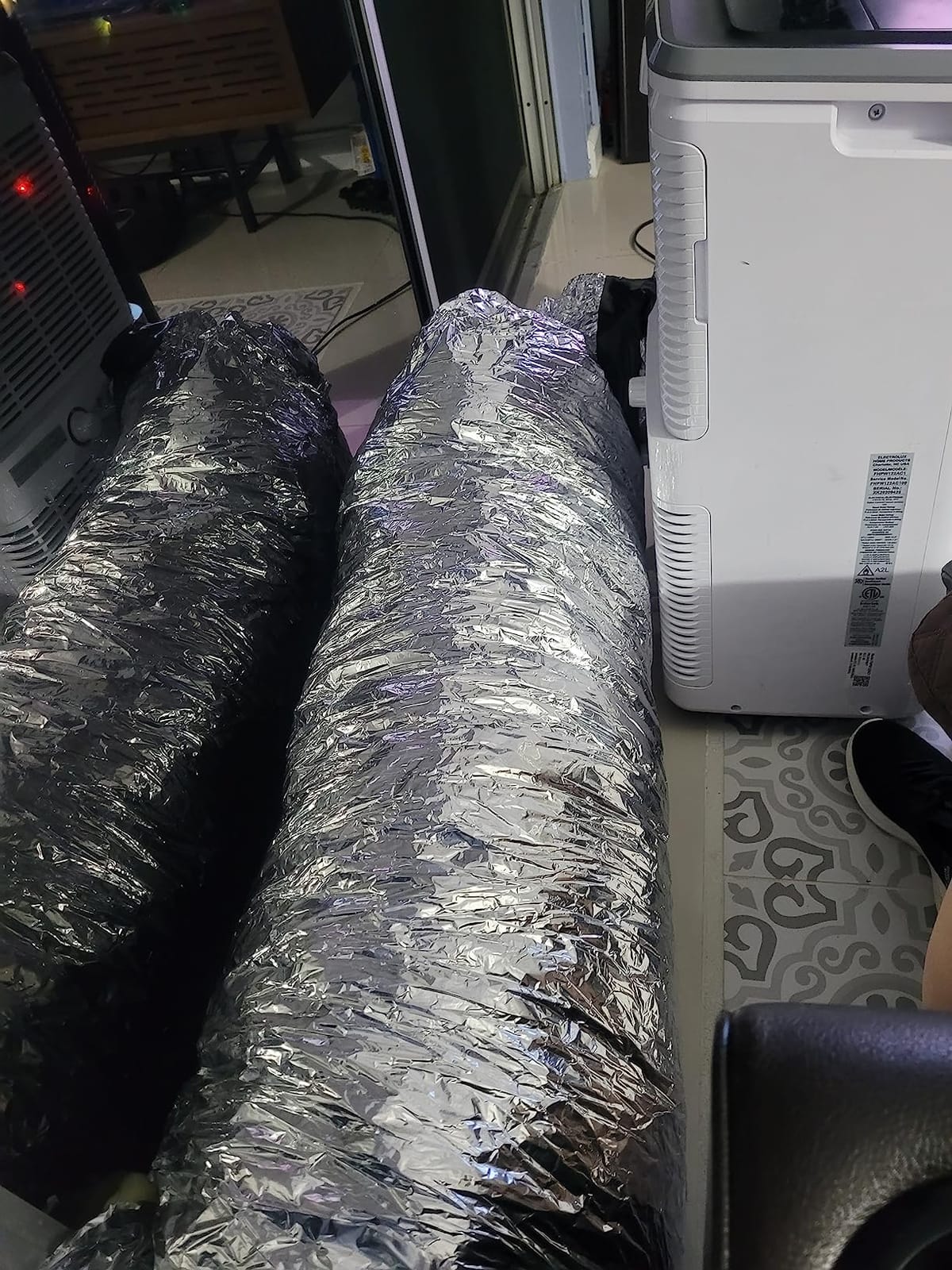 Rubber-Cal “HVAC Insulated-Flex” Duct Hose - 6