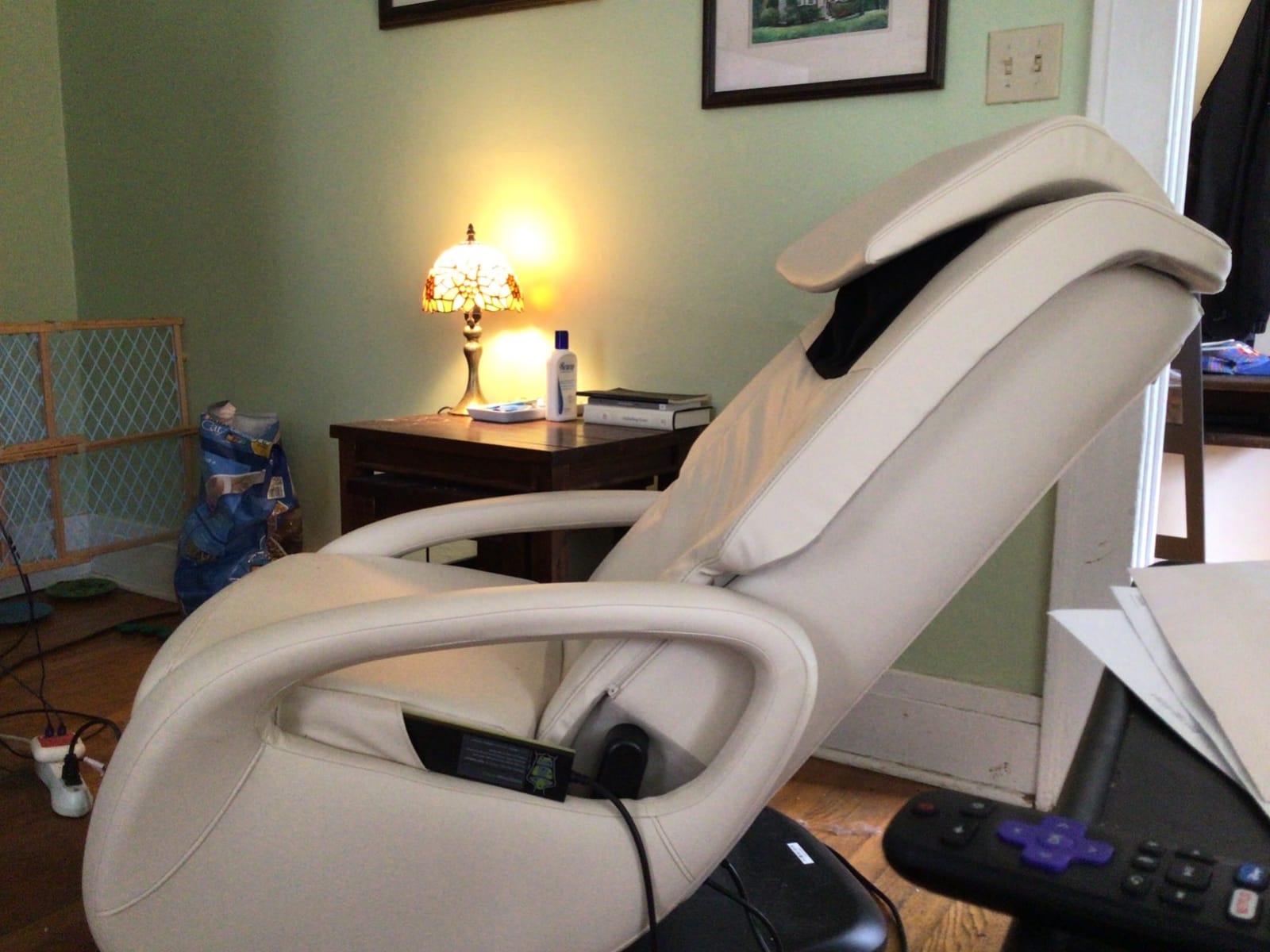 Human Touch WholeBody 7.1 Swivel-Base Full Body Relax and Massage Chair - Perfect for Home Relaxation and Stress Relief | Warm Air Heating | Customizable Massage | Retractable Ottoman | Espresso Color, 7.1