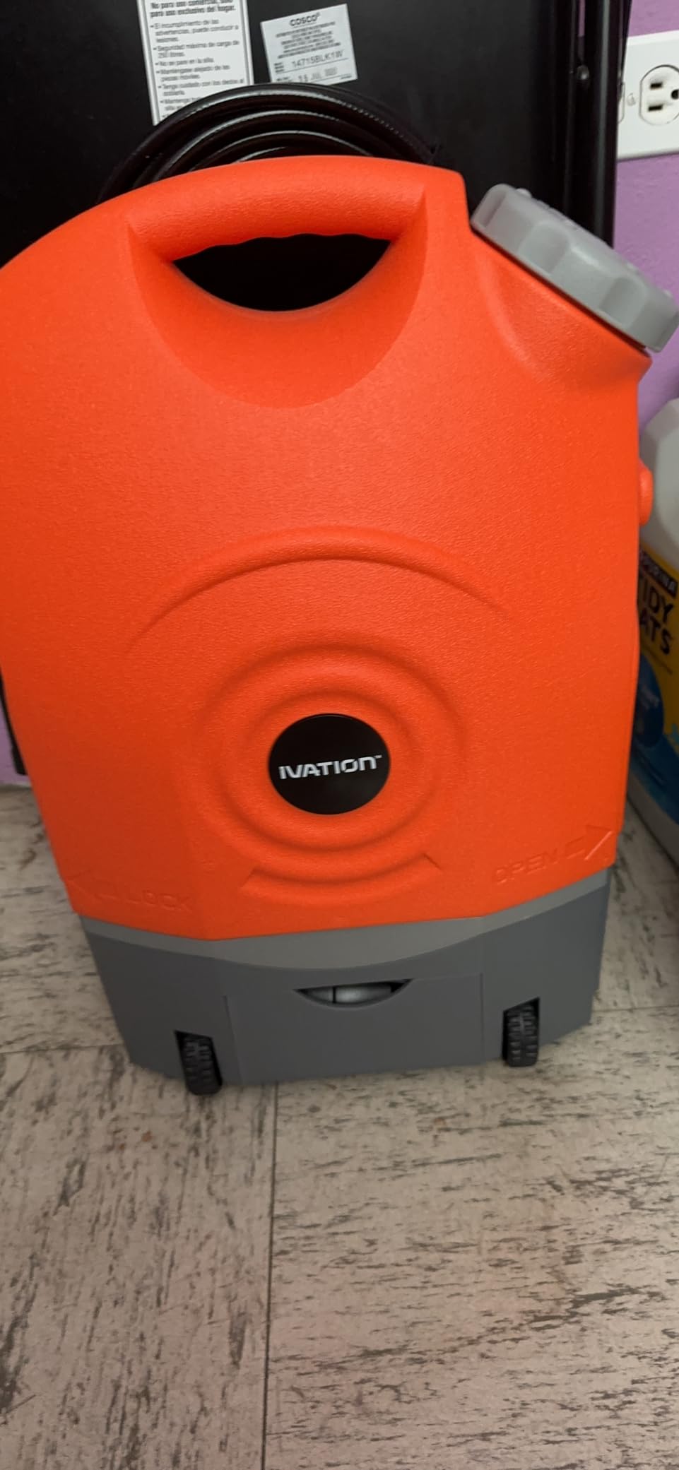 Ivation Portable Washer w/Water Tank, Rechargeable Battery & Roller Wheels customer photo 1