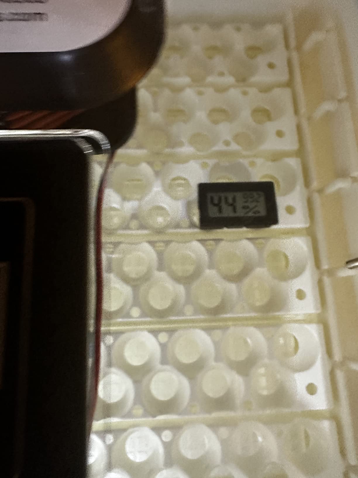 Farm Innovators 41 Egg Digital Circulated Air Incubator, Auto Turner, White customer photo 1