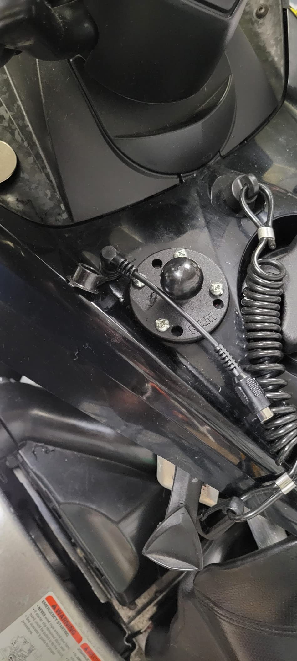 Ski-Doo New OEM Heated Visor Kit, 860201234 customer photo 1