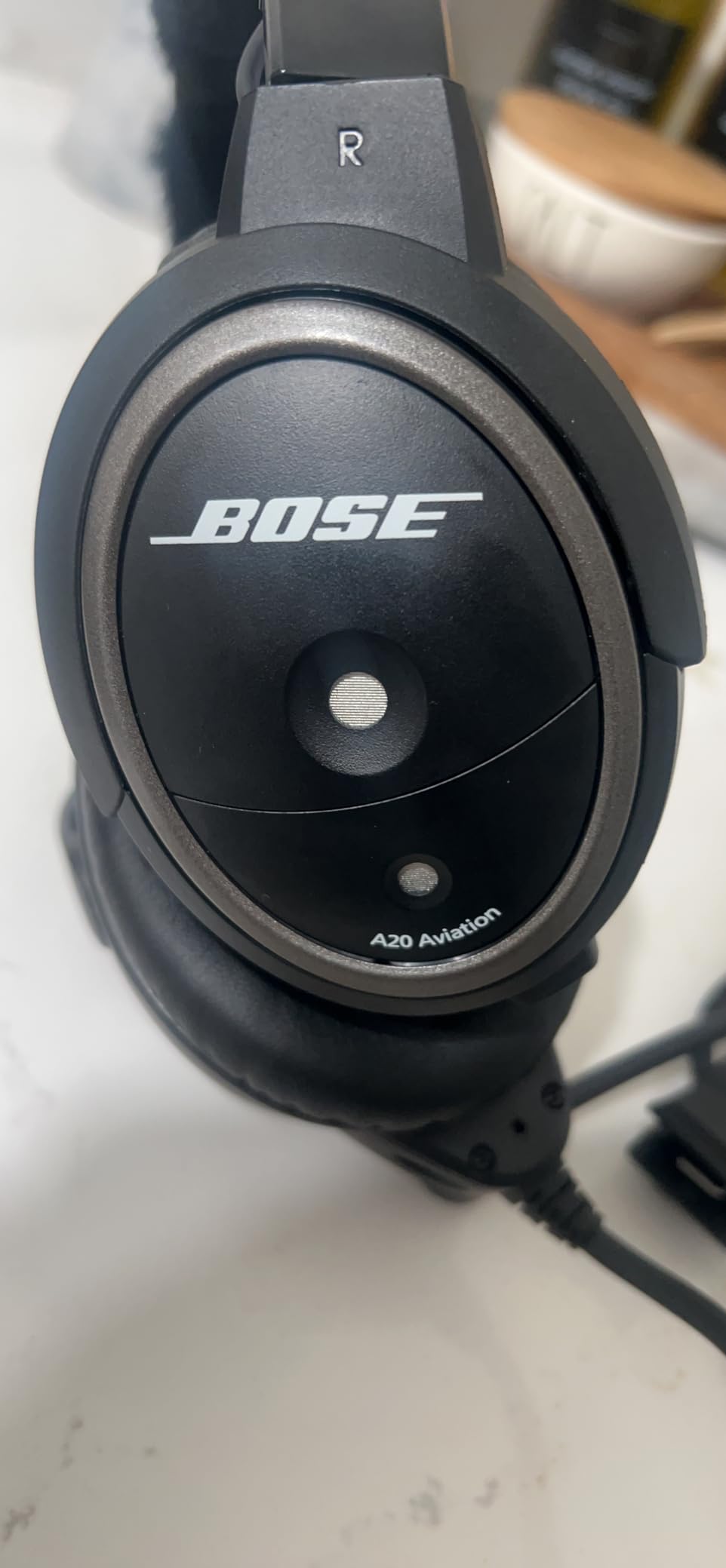 Bose 324843-3020 A20 Aviation Headset with Bluetooth Dual Plug Cable, Black customer photo 1