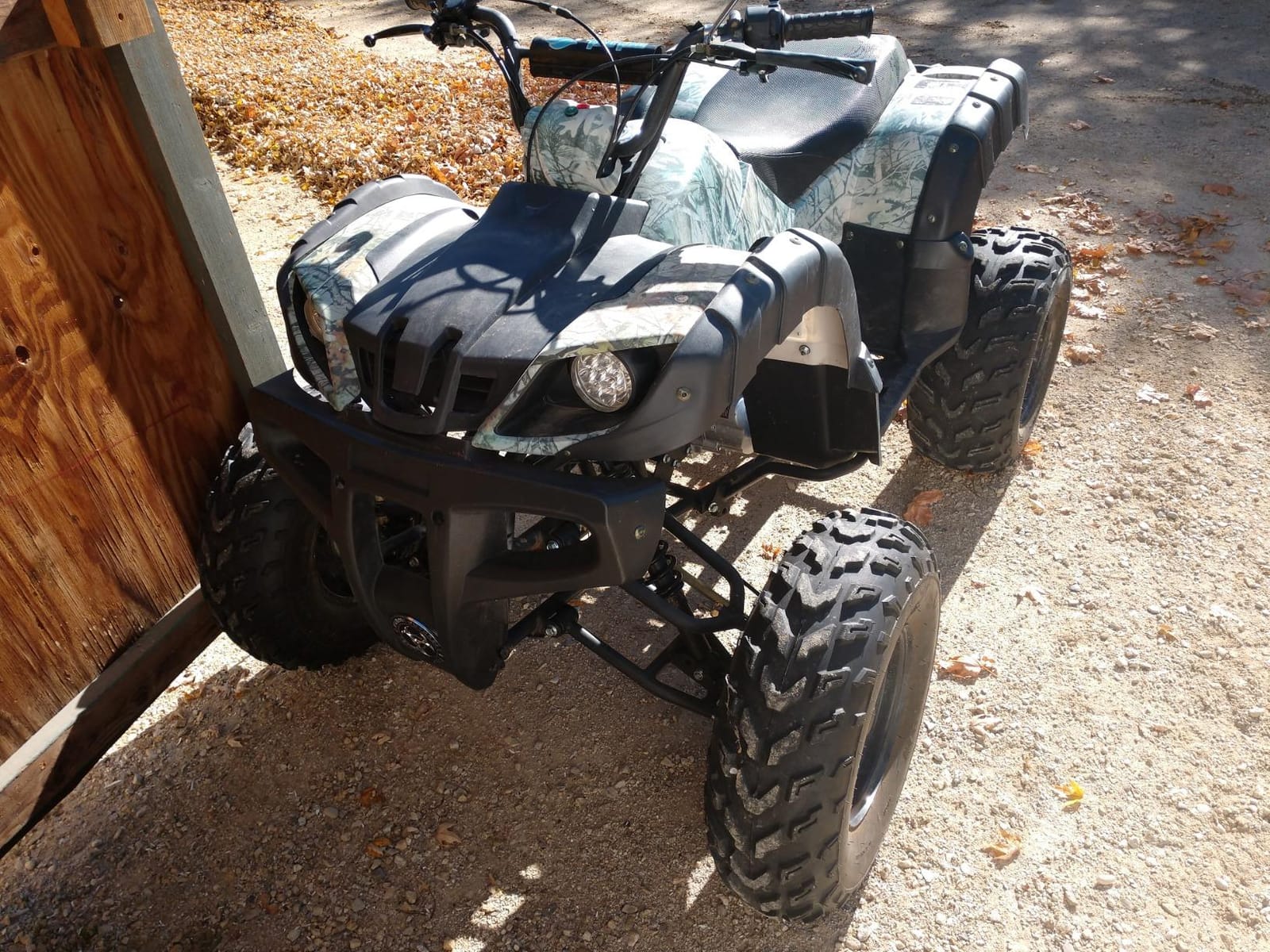 Adult Size ATV with Standard Manual Clutch and Big Tires with Reverse customer photo 1