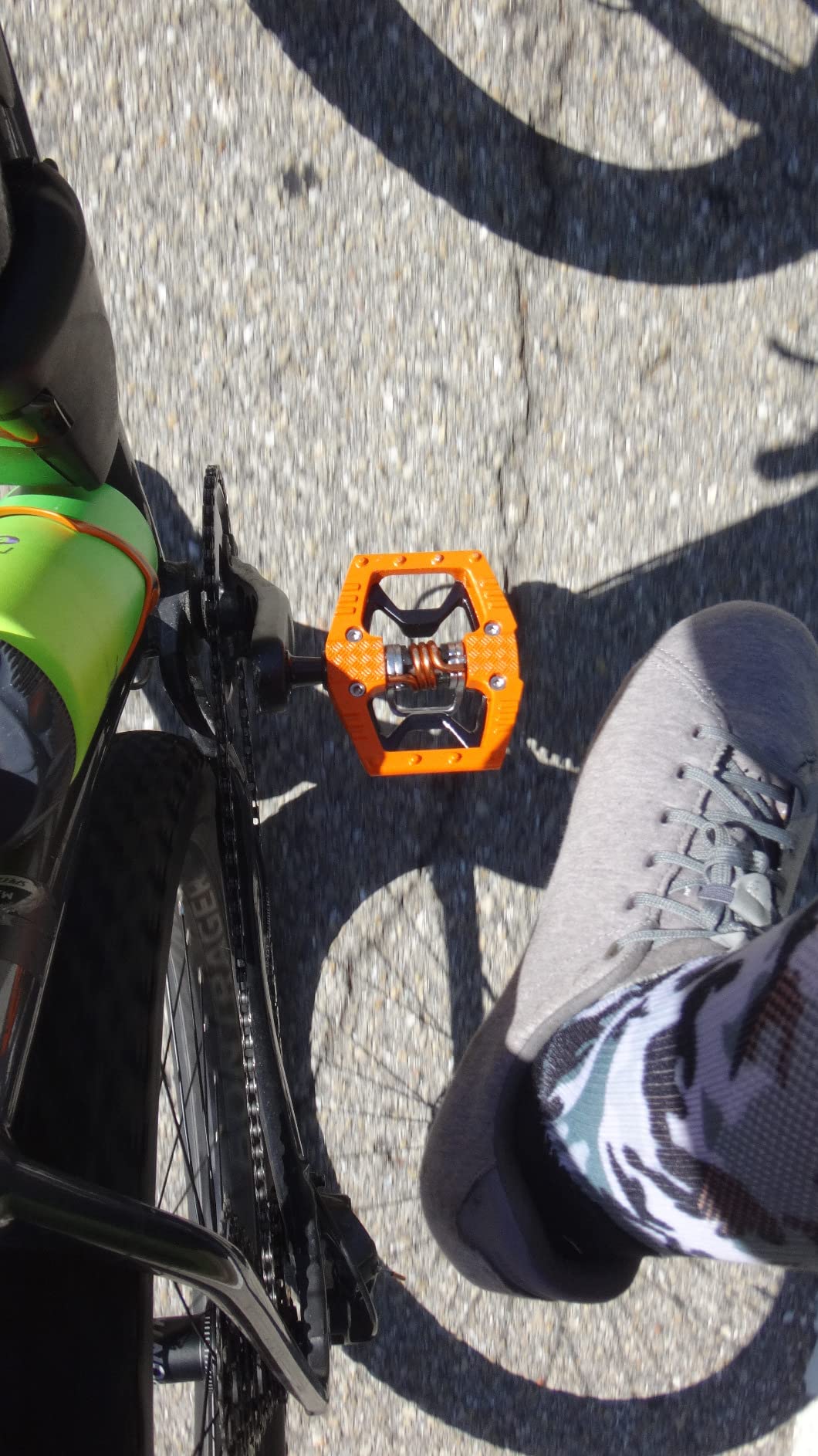 Crankbrothers Double Shot MTB Hybrid Pedals - Durable, Hybrid Bike Pedals customer photo 1