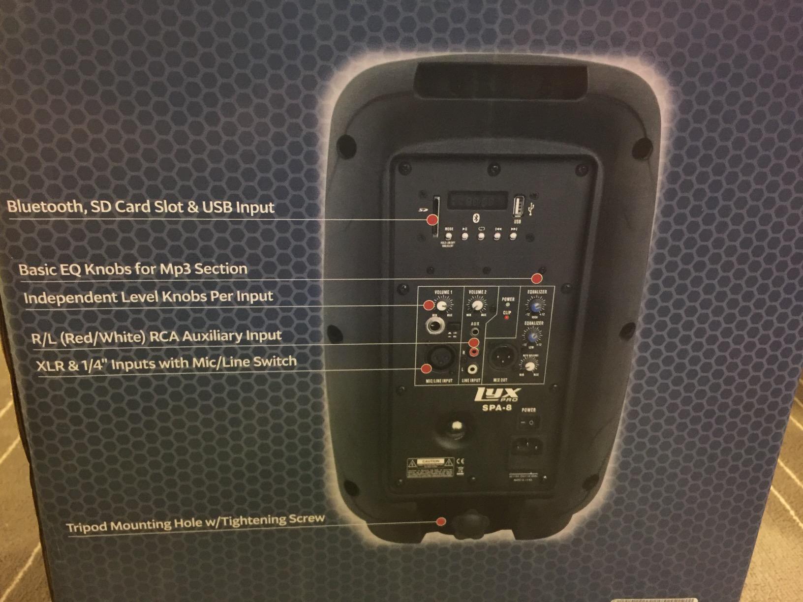 LyxPro SPA-8 Compact 8