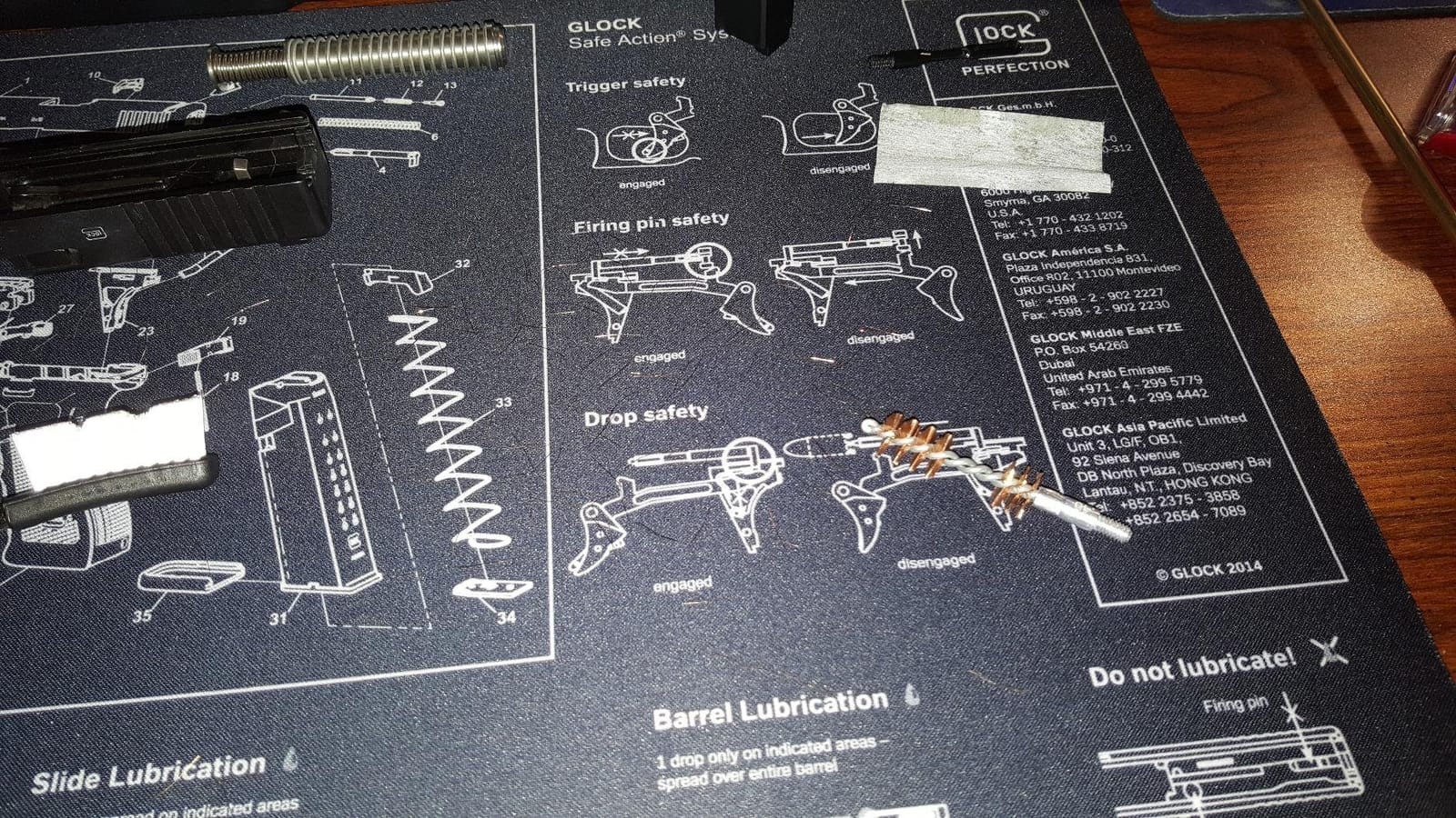Real Avid Gun Boss Pro Universal – 12 Ga., 20 Ga., .45, .40, .357, .38, 9MM, .30, .280, .270, 7MM, .243, .22 ca. universal gun cleaning kit customer photo 2