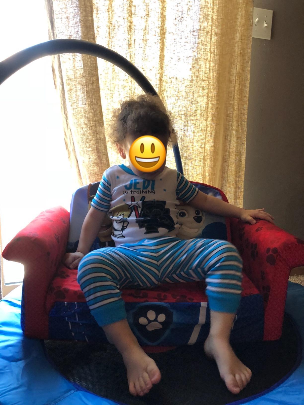 Marshmallow Furniture, Children's 2 in 1 Flip Open Foam Sofa, Minnie Mouse, by Spin Master customer photo 2