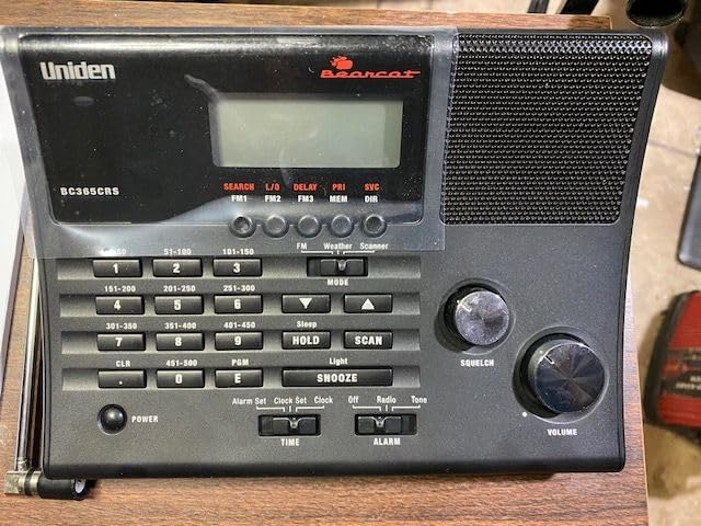 Uniden BC365CRS 500 Channel Scanner and Alarm Clock, Snooze, FM Radio, Weather Alerts, Search Bands used for Aviation, Railroad, Marine, Non-Digital Police/Fire/Public Safety transmissions and more customer photo 2