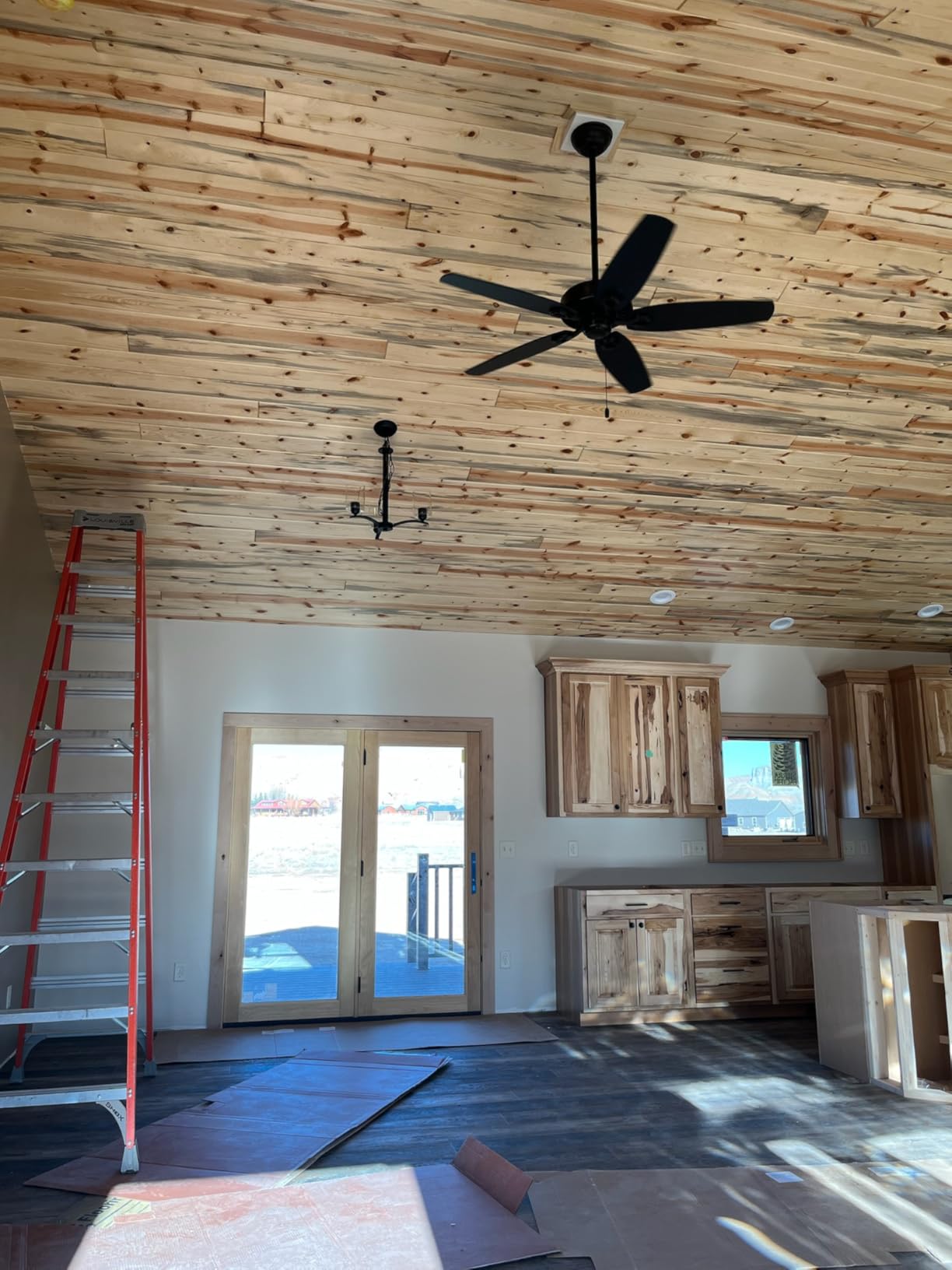 Hunter Builder Elite, Outdoor or Indoor, Ceiling Fan, 52 inch, Matte Black customer photo 2