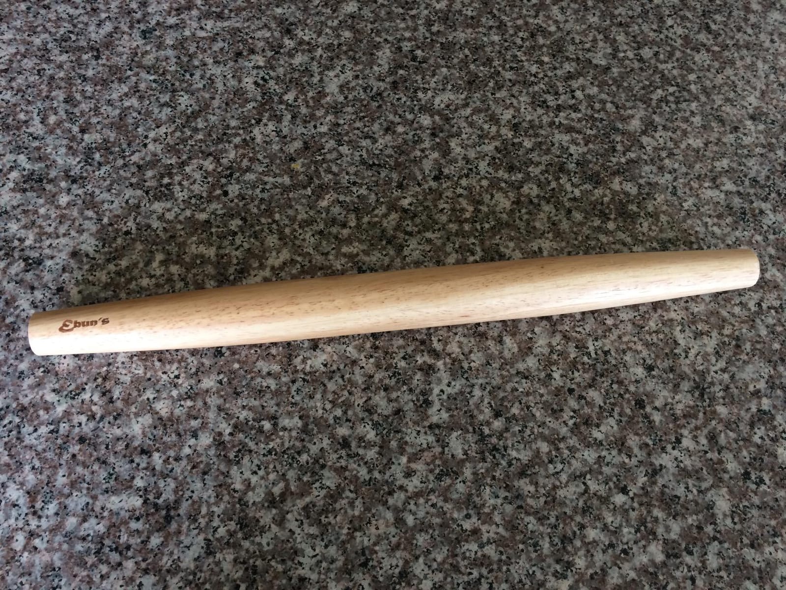 French Rolling Pin – 18 Inch Wooden Dough Roller for Baking Pizza, Pie Crust, Cookies & Pasta | Essential Kitchen Tool & Gift for Bakers, Chefs & Home Cooks customer photo 1