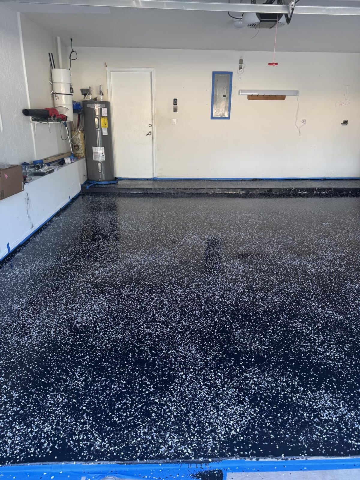 Rust-Oleum EpoxyShield High Gloss Clear Garage Floor Coating Kit customer photo 1