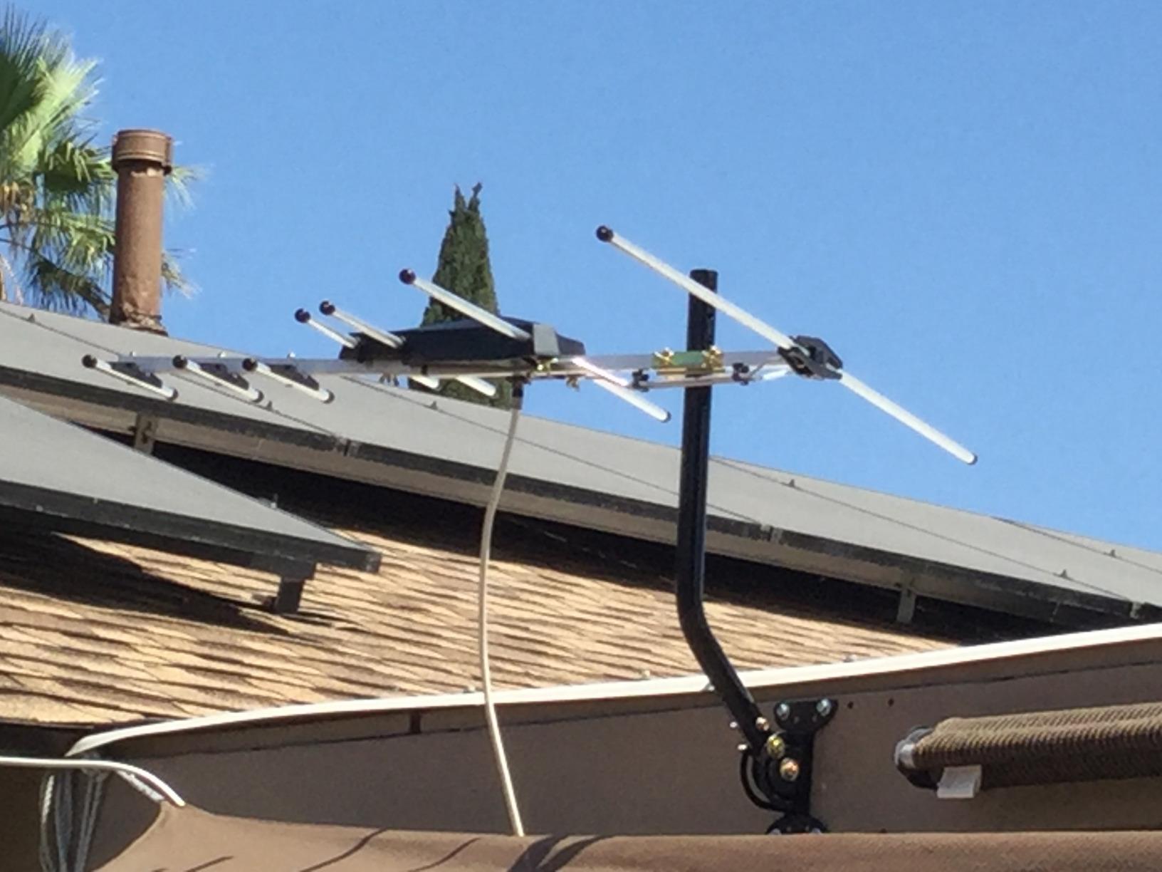 GE Outdoor HD Digital TV Antenna, Long Range OTA HDTV Antenna customer photo 2