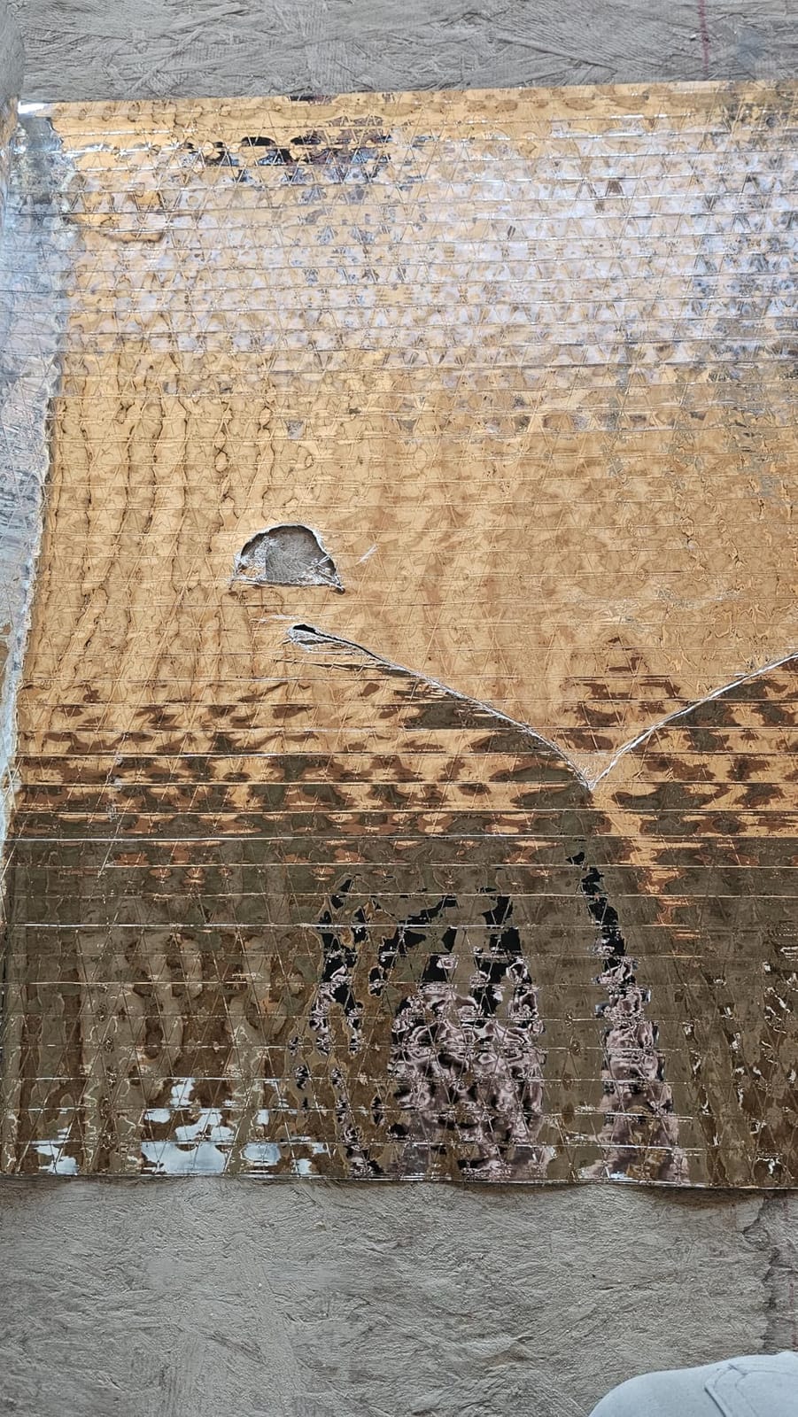 1000 sqft Diamond Radiant Barrier Solar Attic Foil Reflective Insulation 4x250 by AES customer photo 2