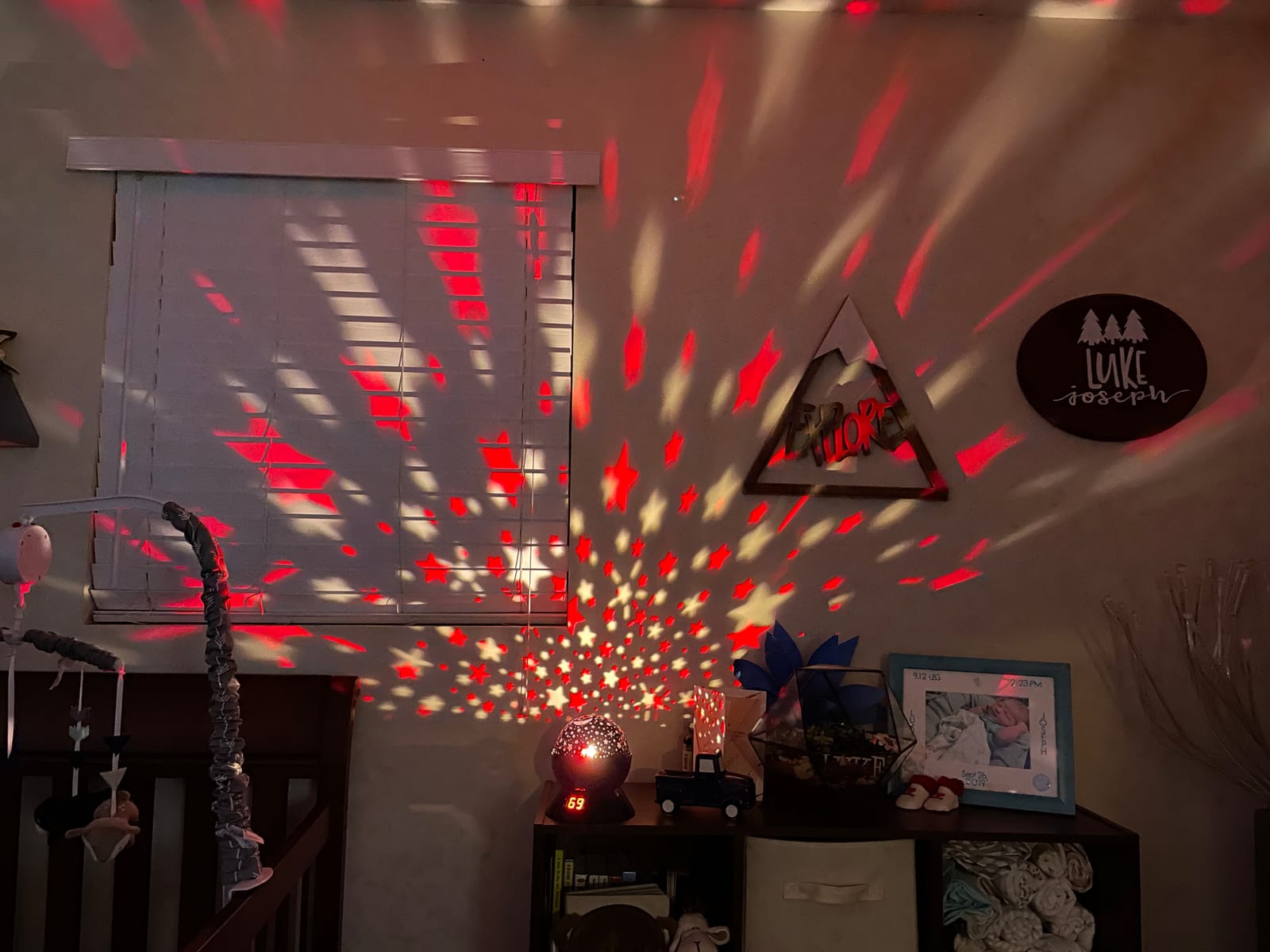 Star Projector Night Light for Kids | Star Light Projector with Timer customer photo 2