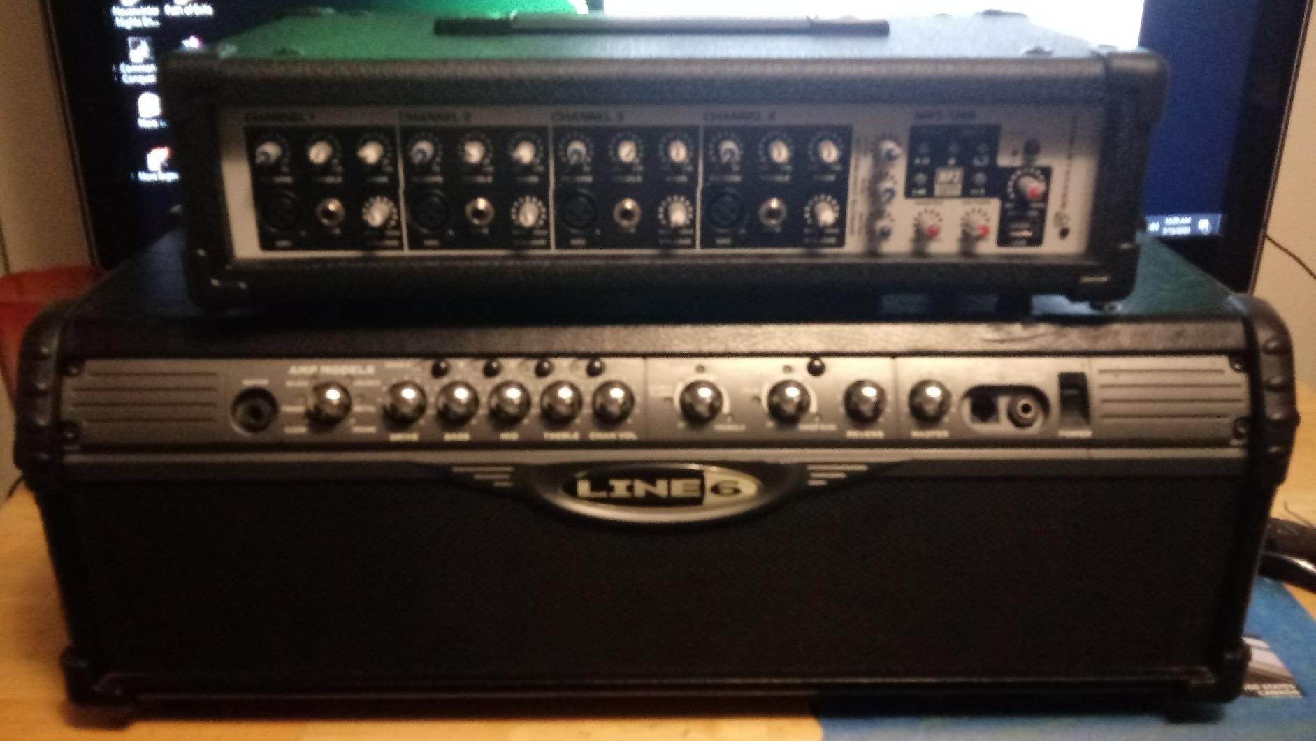 Rockville RPM45 Powered 4-Channel Mixer Amplifier, 1800W, USB, EQ customer photo 2