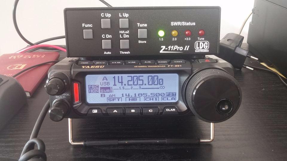 FT-891 FT891 Yaesu Original FT-891 HF/50 MHz All Mode Analog Ultra Compact Mobile/Base Transceiver - 100 Watts - 3 Year Warranty customer photo 2