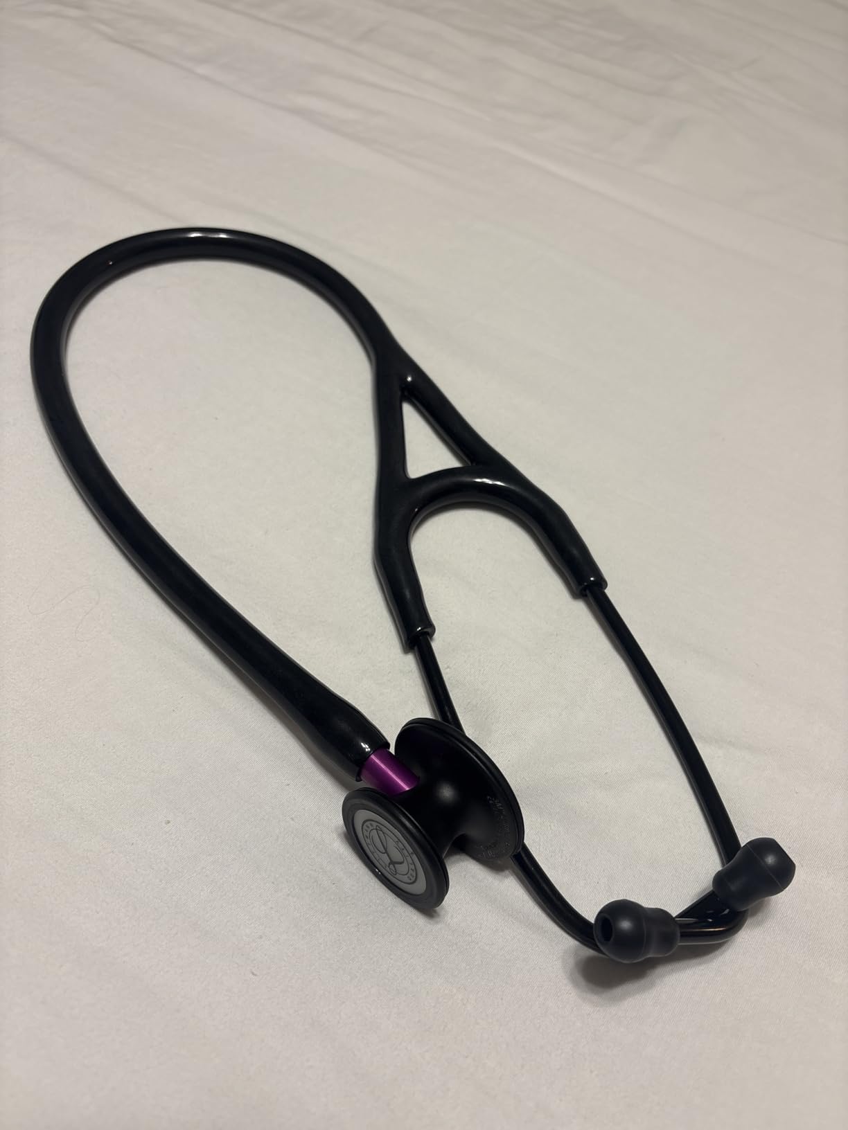 3M Littmann Cardiology IV Diagnostic Stethoscope, 6163, More Than 2X as Loud, Weighs Less, Stainless Steel Black-Finish Chestpiece, 27