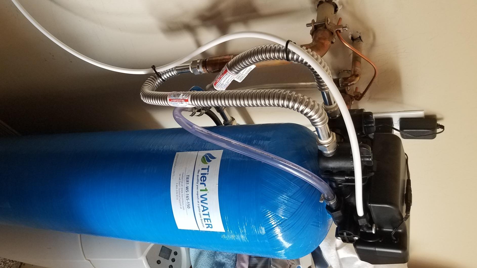 Tier1 48,000 Grain Water Softener System for 4-5 Bathroom Homes customer photo 1