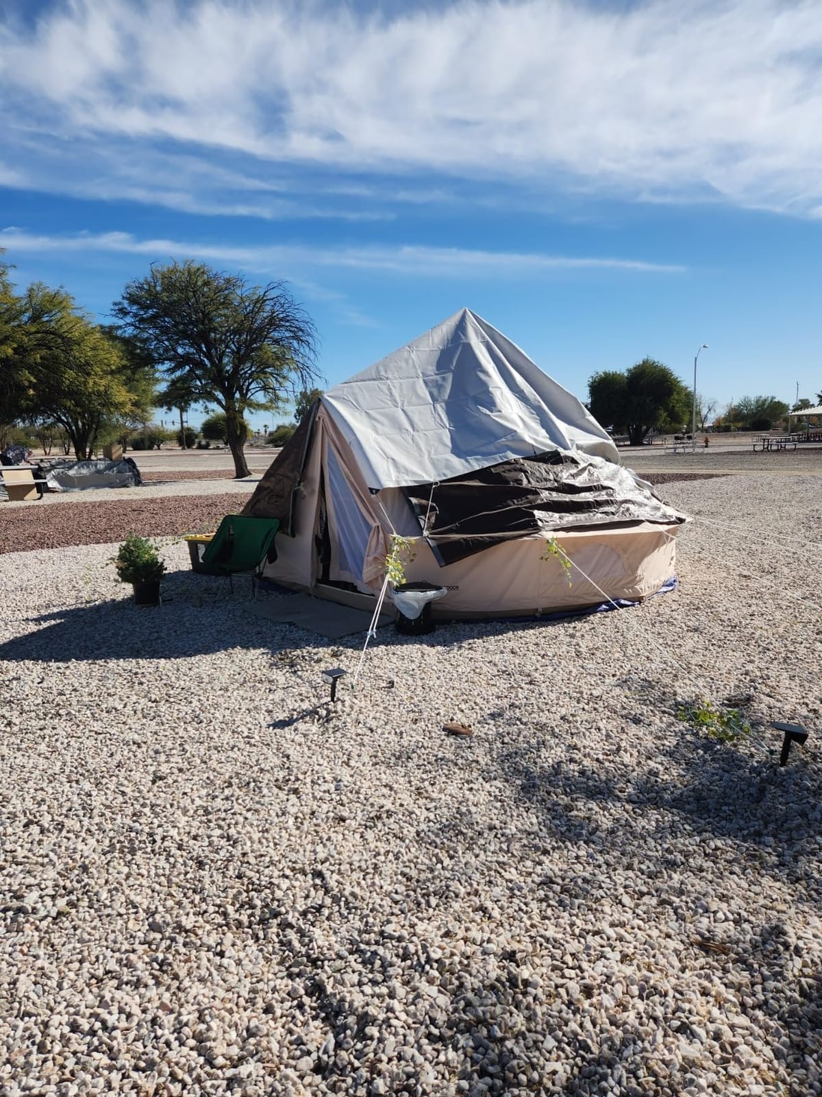 DANCHEL OUTDOOR B5PRO Canvas Bell Tent with Stove Jack 13ft/16.4ft/20ft customer photo 1