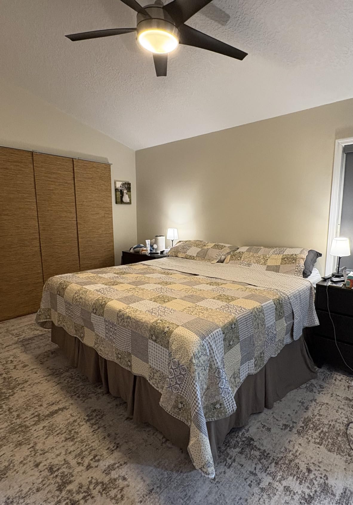 Bare Home Bed Skirt 15-Inch Drop 1800 Ultra-Soft (Queen, Grey) customer photo 1