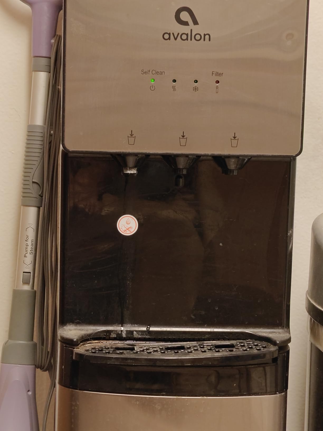Avalon Self Cleaning Bottleless Water Cooler Water Dispenser - 3 Temperature Settings - Hot, Cold & Room Water, Durable Stainless Steel Cabinet, NSF Certified Filter- UL Listed customer photo 1