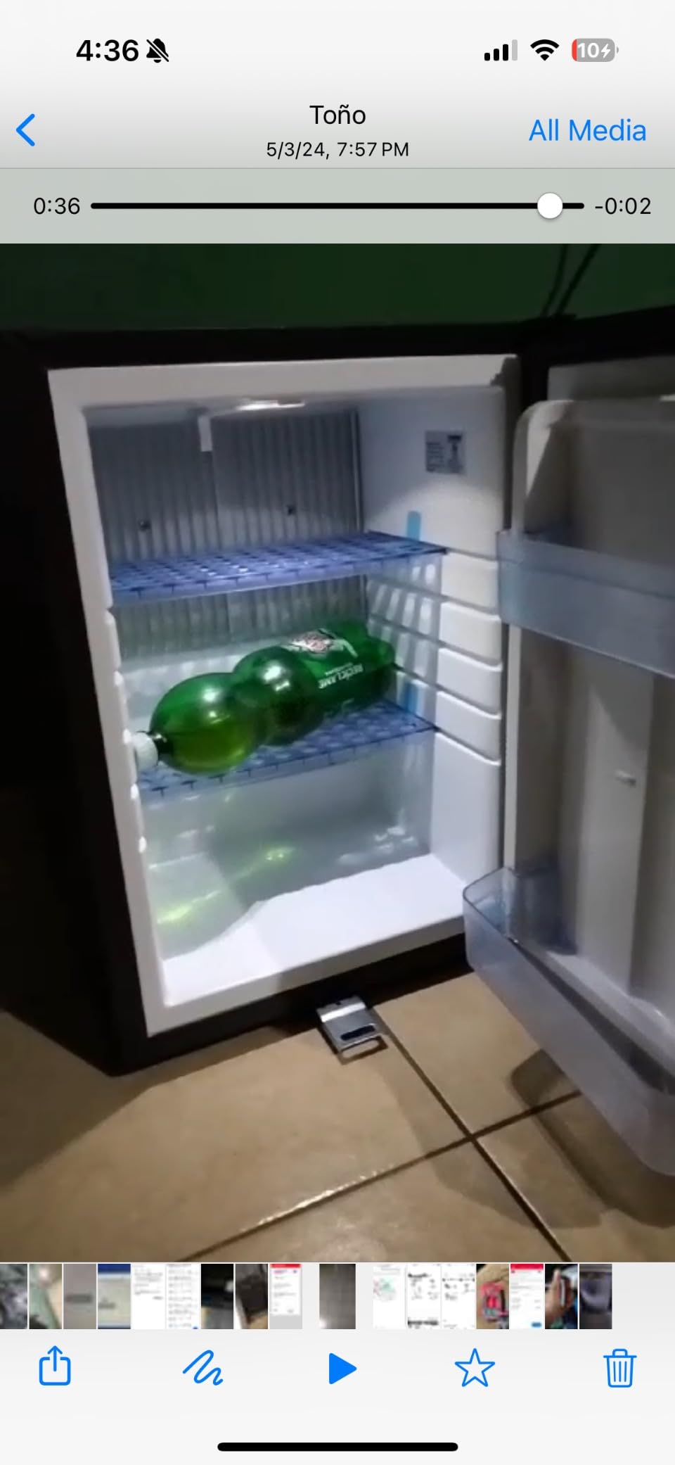 SMETA 12 Volt Refrigerator 12v 1.2 cuft RV Mini Fridge with Lock Truck Refrigerator DC 12V|110V Compact Small Fridge for Wheeler Trucker Drivers, Camper, Boat, Marine customer photo 2