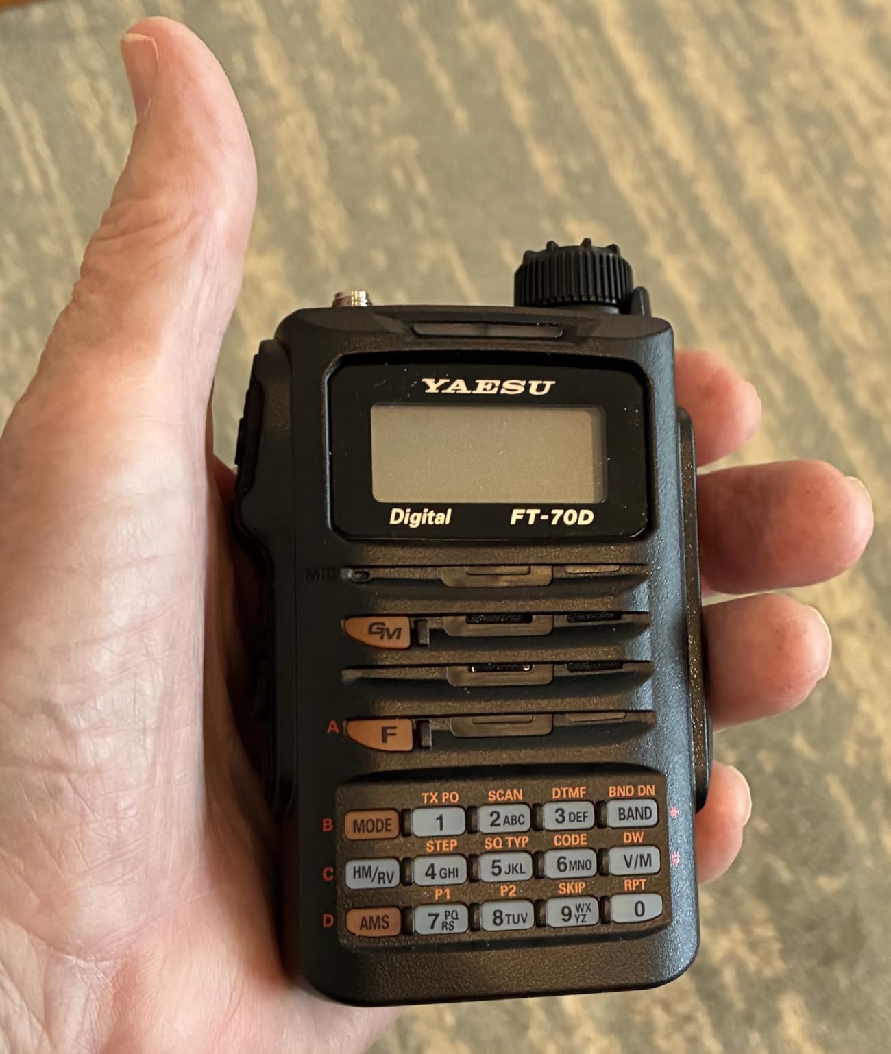 Original Yaesu FT-70DR FT-70 144/430 MHz Digital/Analog Handheld Transceiver - C4FM / FDMA - 3 Year Manufacturer Warranty customer photo 1