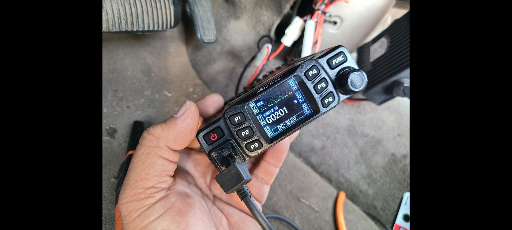 AnyTone AT-778UV Dual Band Transceiver Mobile Radio VHF/Uhf Two Way Radio customer photo 1