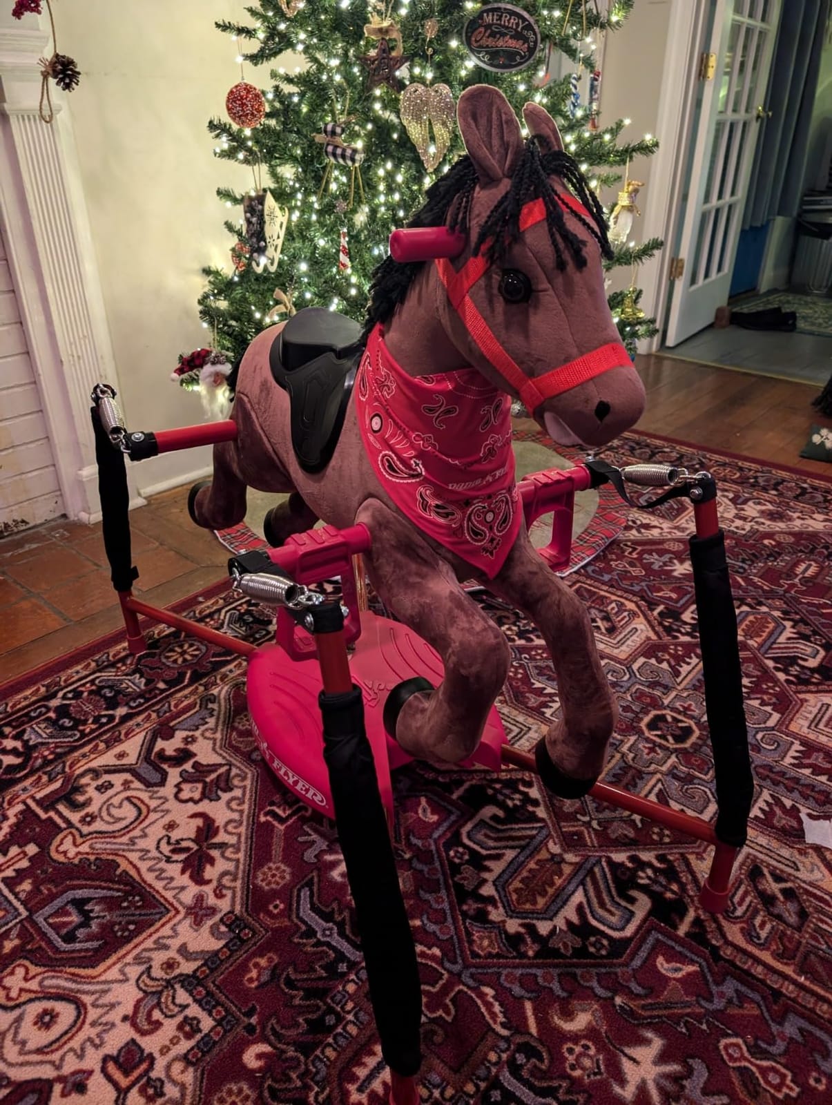Radio Flyer Chestnut Interactive Riding Horse, for Ages 2-6, Ride On Toys customer photo 1