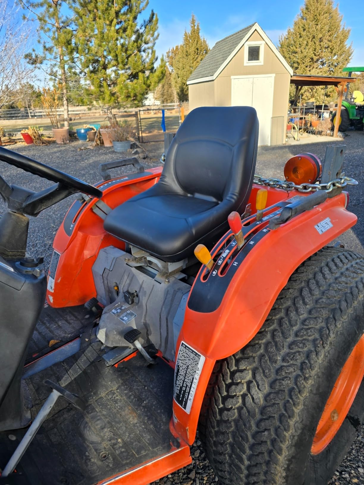 Kubota Compact Tractor Deluxe High Back Seat 35080-18400, K2570-56110, K2571-56110, 32420-72960, 32420-72962, 32701-52502, 6C070-88720, 67061-45900, 67061-45910 customer photo 1