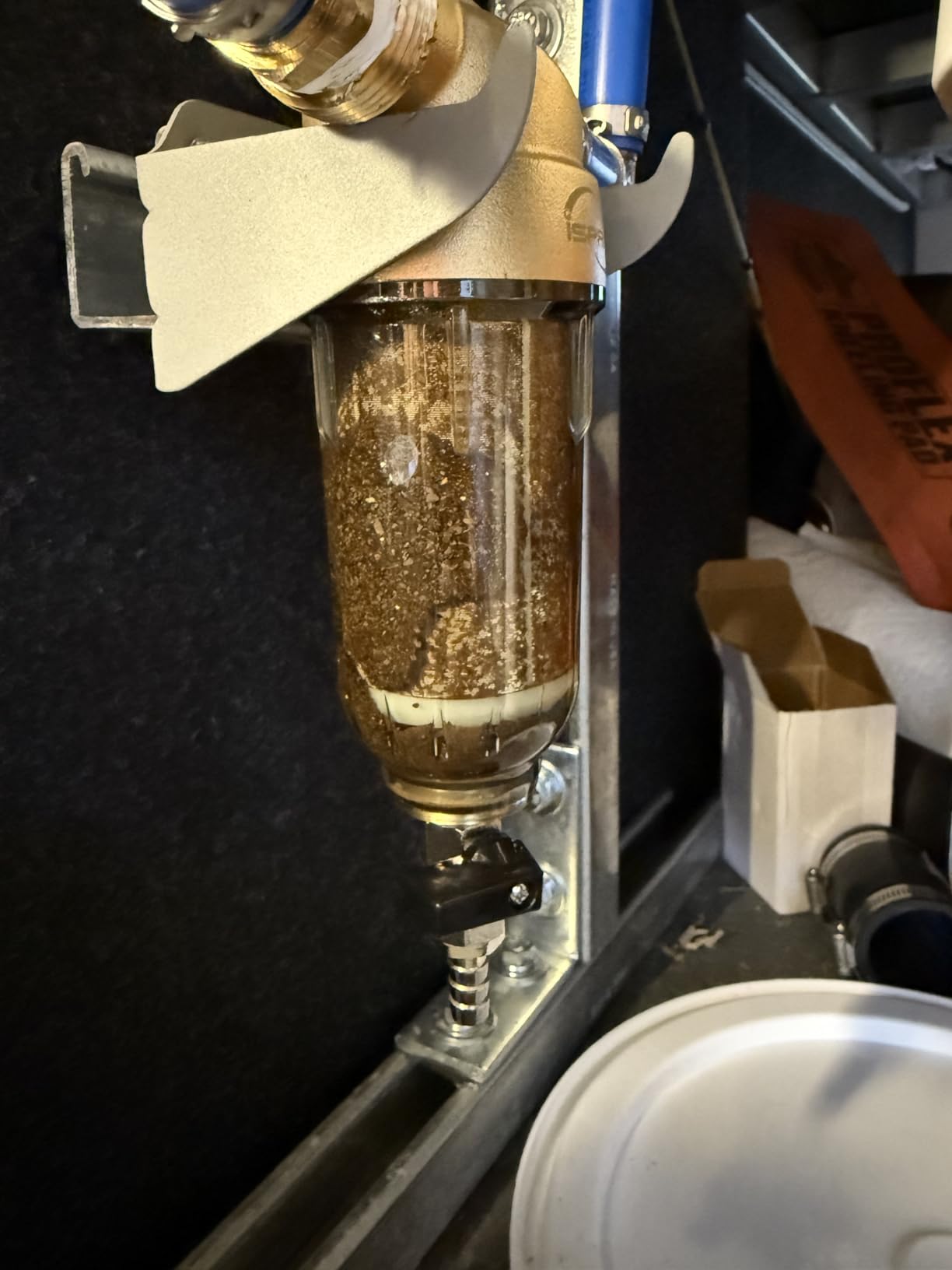 iSpring WSP-50 Spin Down Sediment Filter, Whole House Prefilter, 50 Micron customer photo 2