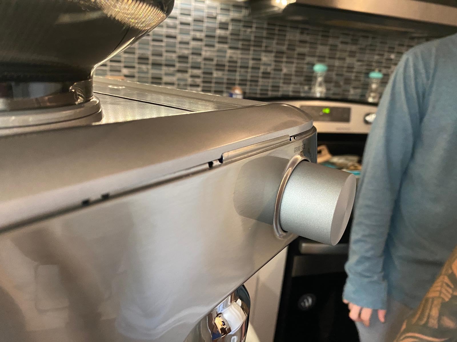 Breville BES990BSS Oracle Touch Espresso Machine, Brushed Stainless Steel customer photo 2