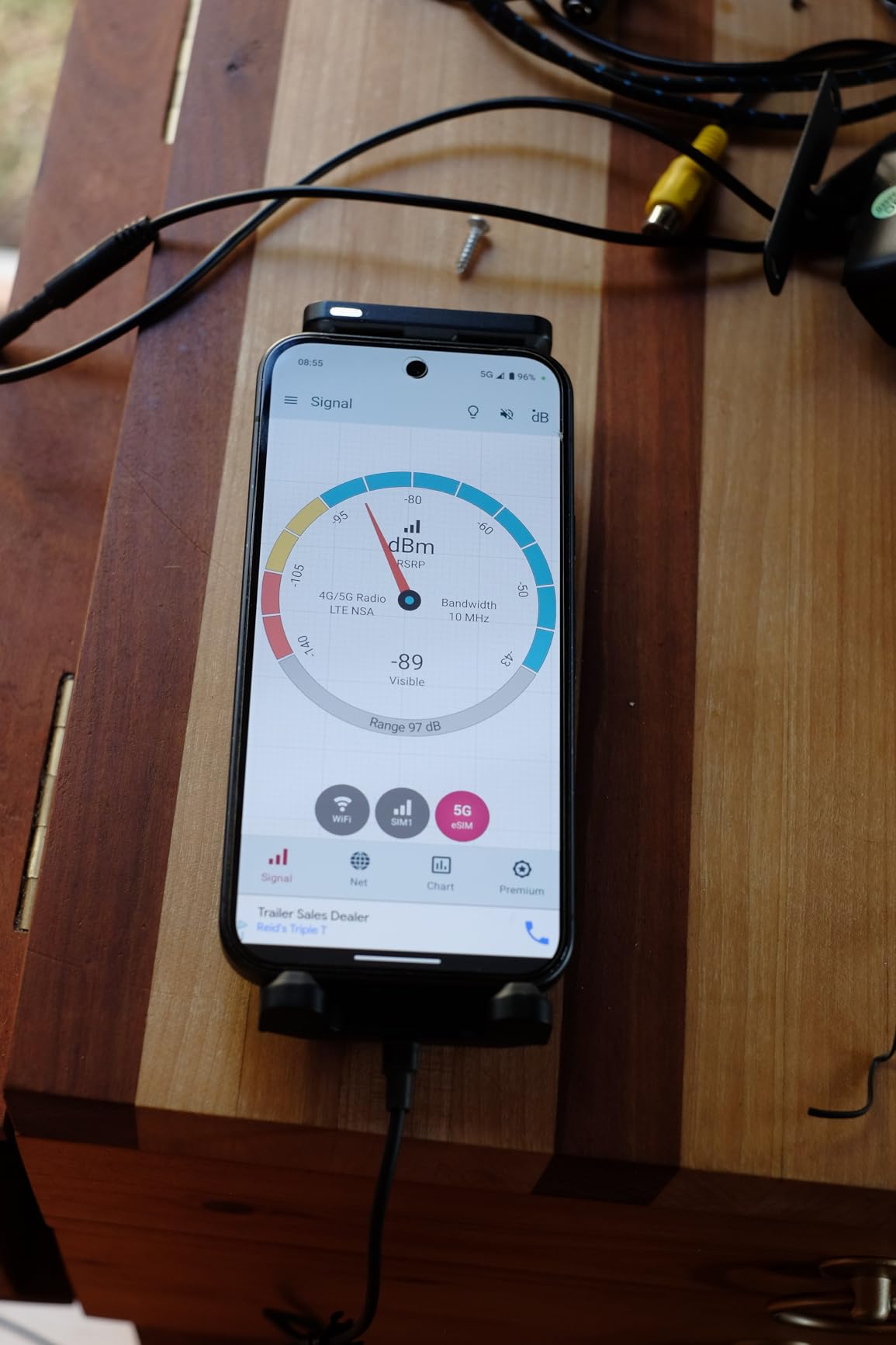 weBoost Drive Sleek - Model 470135R - Portable Signal Booster for Cars, SUVs, Trucks & Vans - 5G & 4G LTE Cellular Signal Booster for All US Carriers - Includes Booster & Antennas - FCC-Approved customer photo 1