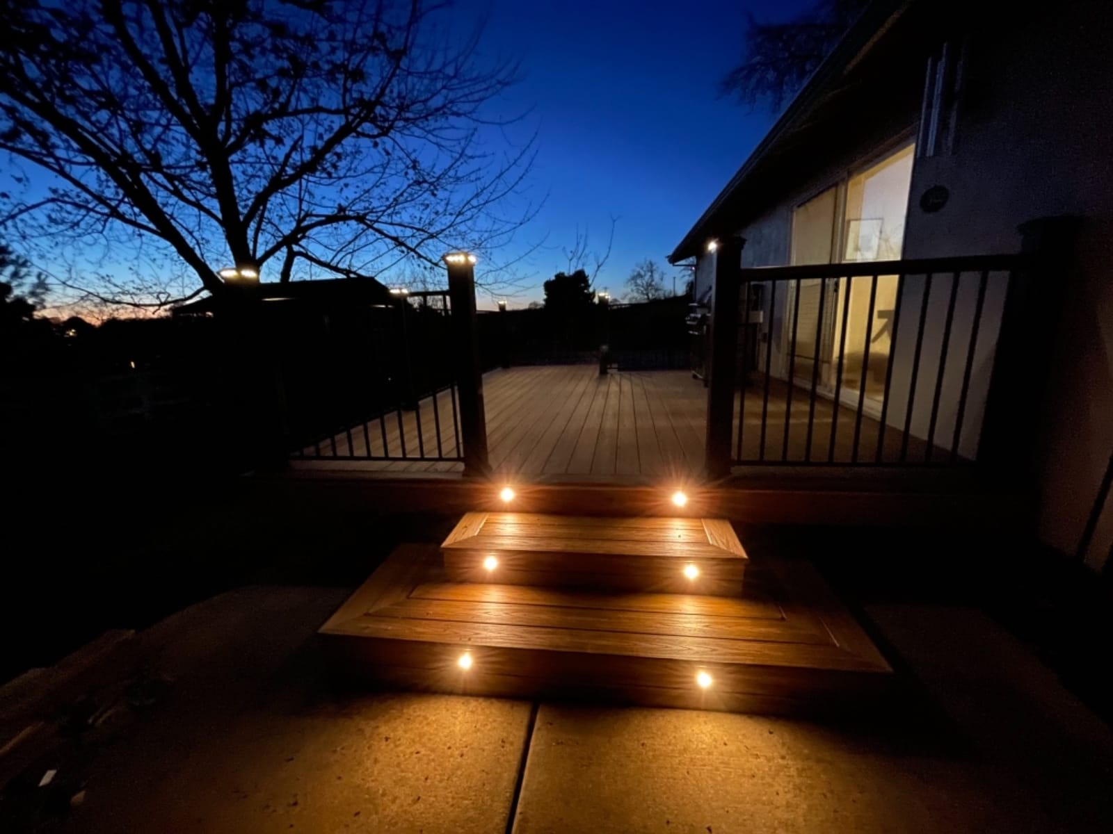 LED Deck Lights Kit 12V Low Voltage Waterproof IP67 Warm White Recessed Deck Lighting In Ground Light for Step Stair Garden Patio Wood Floor Outdoor Landscape Accent Lights Fixtures(Pack of 10) customer photo 1