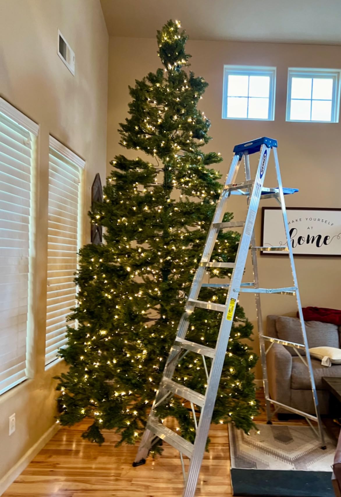 National Tree Company 6ft Pre-Lit Dunhill Fir Artificial Christmas Tree customer photo 2