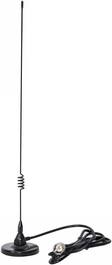 Dualband Antenna 2meter 70cm Mobile VHF/UHF Ham Radio (137-149, 437-480 Mhz) Mag Mount Magnet Base PL-259 Connector, 10 Ft RG58 Cable customer photo 2